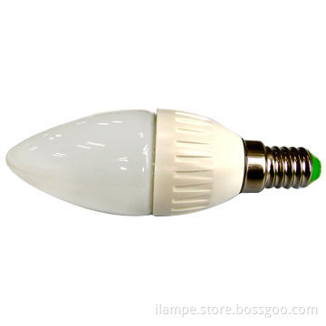 3W E14 LED Candle Bulb with Plastic Housing